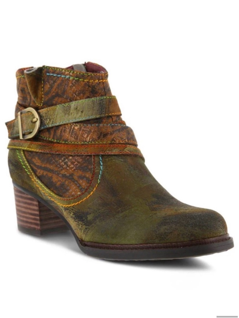 Spring Step L'ARTISTE SHAZZAM BOOTIE Women’s bootie 39 Contemporary abstract